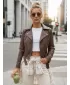 Damenjacke DSTREET TY5537 BRAUN