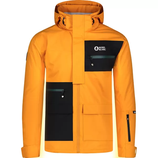  Herren-Skijacke NORDBLANC WILDLING NBWJM8120 ORANGE 