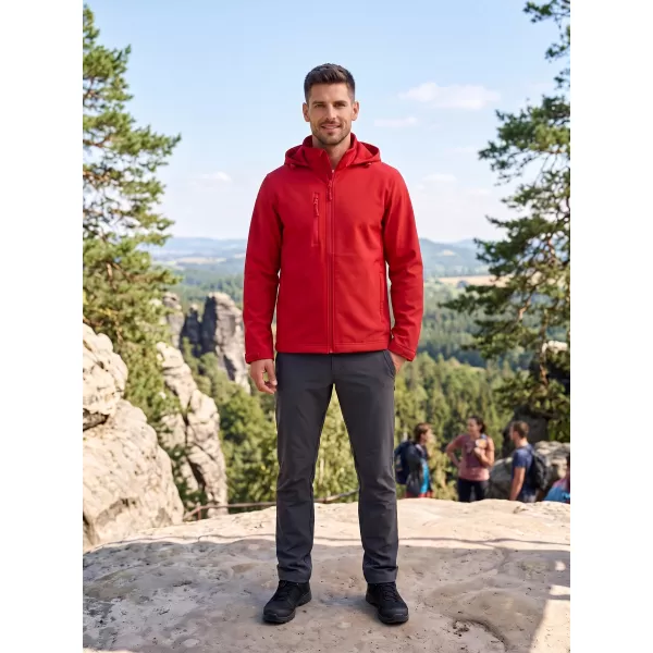  Herren-Softshelljacke ALTISPORT NoPrint NP/ALM845 ROT 