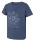 Kinder-T-Shirt HUSKY TEE MUSHROOM K BLAU