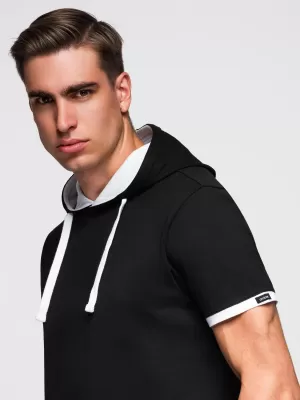 Herren-T-Shirt OMBRE OM-TSCT-0256 SCHWARZ