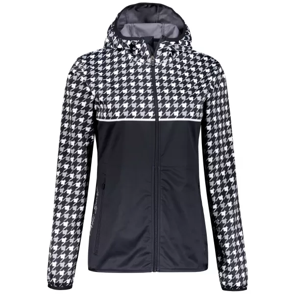  Premium-Softshelljacke für Damen ALTISPORT VOJ/ALW048JACK01 SCHWARZ UND WEIß 