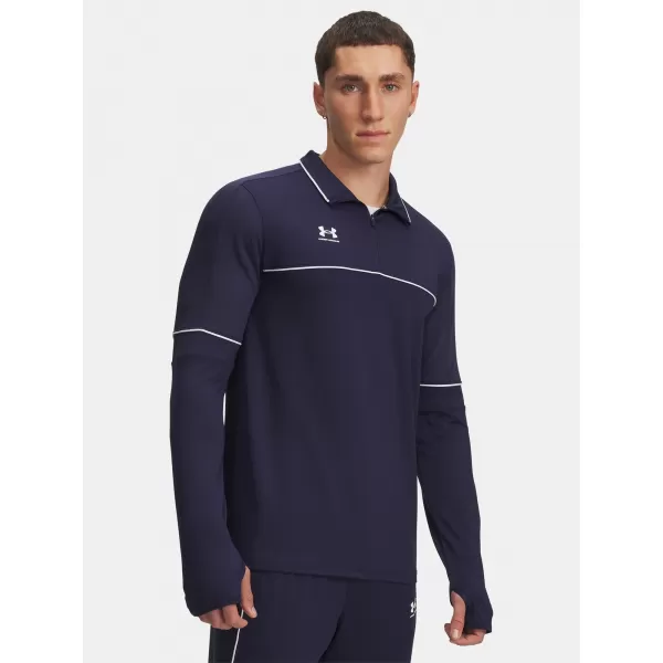  Herren-Sweatshirt UNDER ARMOUR UA M CHALLENGER TRAINING QZ 6004043-410 BLAU 