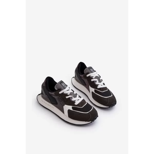  Herren-Sneaker BIG STAR NN174347 SCHWARZ Big Star Shoes 