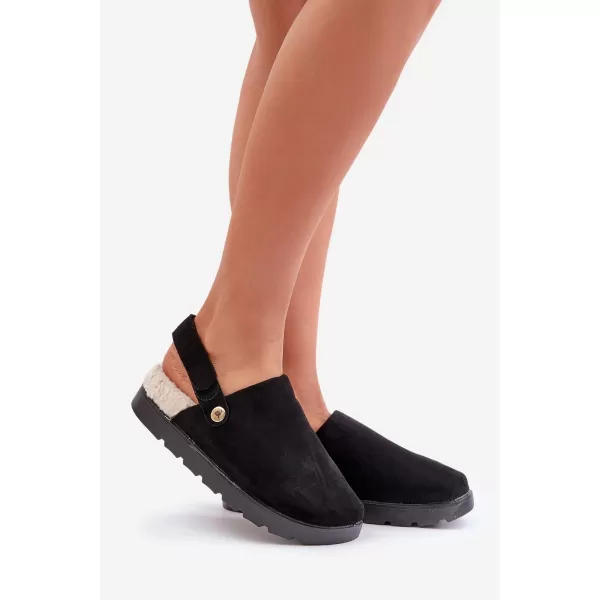 Damenhausschuhe BOTO LINNEOLA 34719 SCHWARZ 