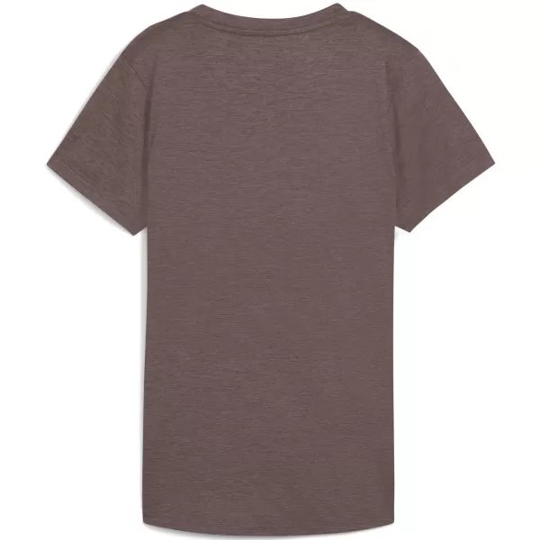  Damen-T-Shirt PUMA W TAD ESSENTIAL HEATHER TEE 525891-88 ROSINENHEIDE 
