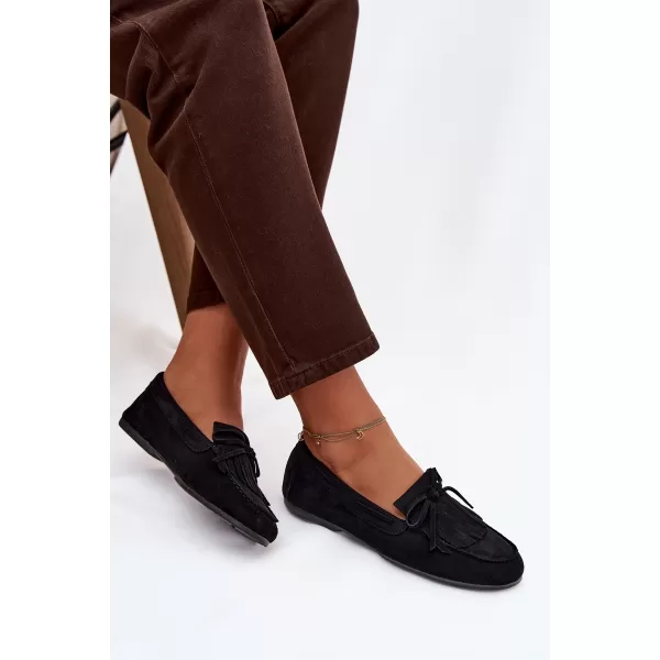  Damenmokassins BOTO JANELISSE 41308 SCHWARZ 