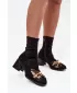 Damenschuhe D&A JC52-827 SCHWARZ
