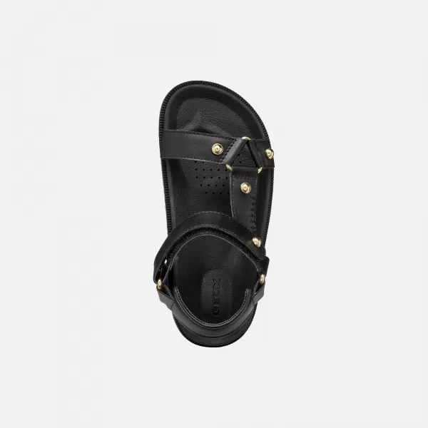  Sandalen für Mädchen GEOX SANDAL FOAMMENTERA J65P0D000BCC9999 SCHWARZ 