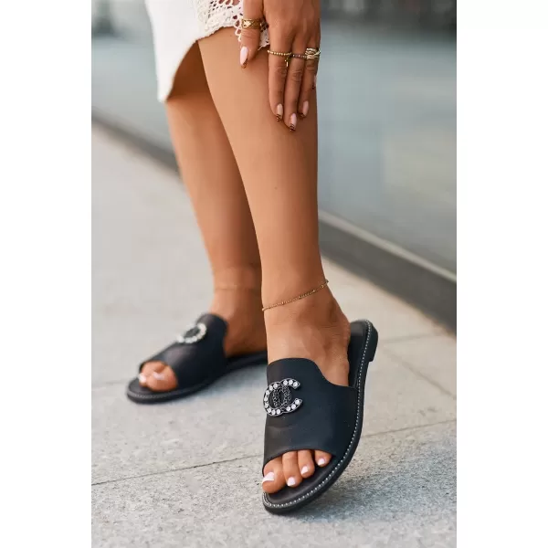  Damen-Flip-Flops S.BARSKI KV27-050 SCHWARZ 