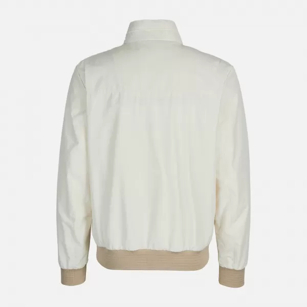  Herrenjacke GEOX VINCIT G012266 CREMIG 