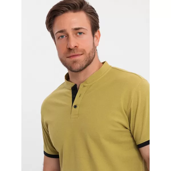  Herren-T-Shirt OMBRE OM-TSCT-0156 OLIVE 