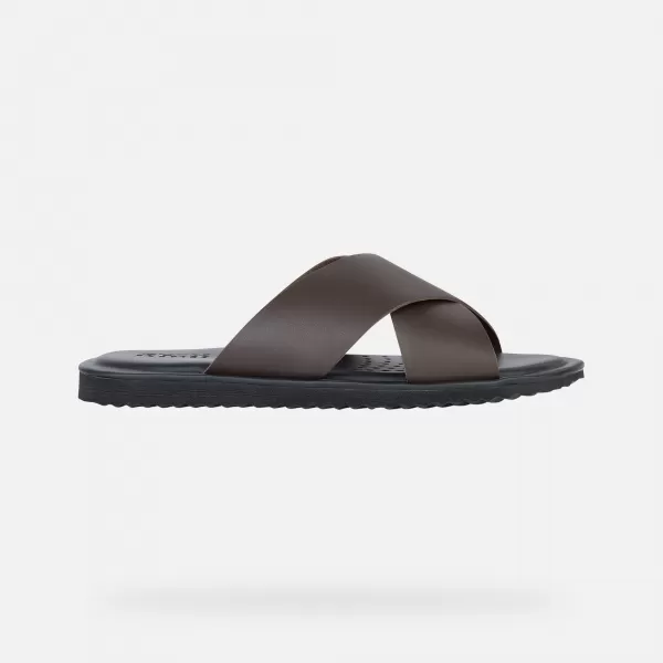  Herrenhausschuhe GEOX ERICE G002619 SCHWARZ 