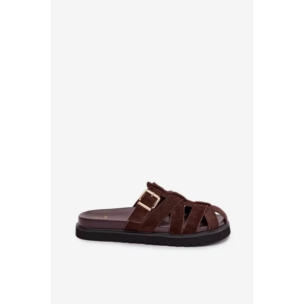  Damenhausschuhe BOTO ROSELISSE 41561 BRAUN 