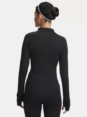 Damen-T-Shirt UNDER ARMOUR UA VELOCITI PRO CW HALF ZIP 6004015-001 SCHWARZ