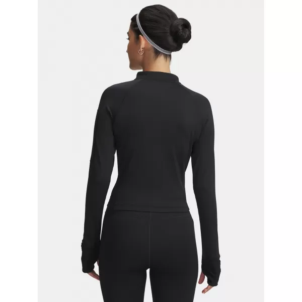  Damen-T-Shirt UNDER ARMOUR UA VELOCITI PRO CW HALF ZIP 6004015-001 SCHWARZ 