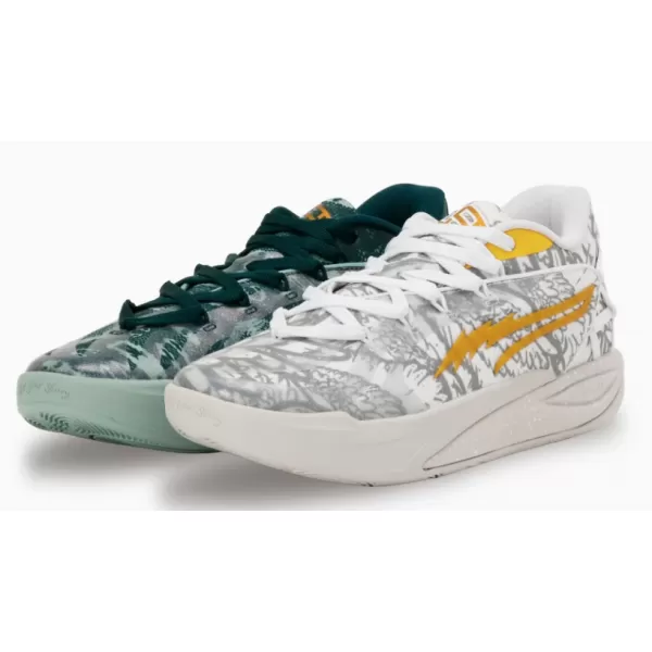  Damenschuhe PUMA STEWIE 4 HARRY POTTER 312373-01 PUMA WEIß/GRÜNES GELÄNDE 