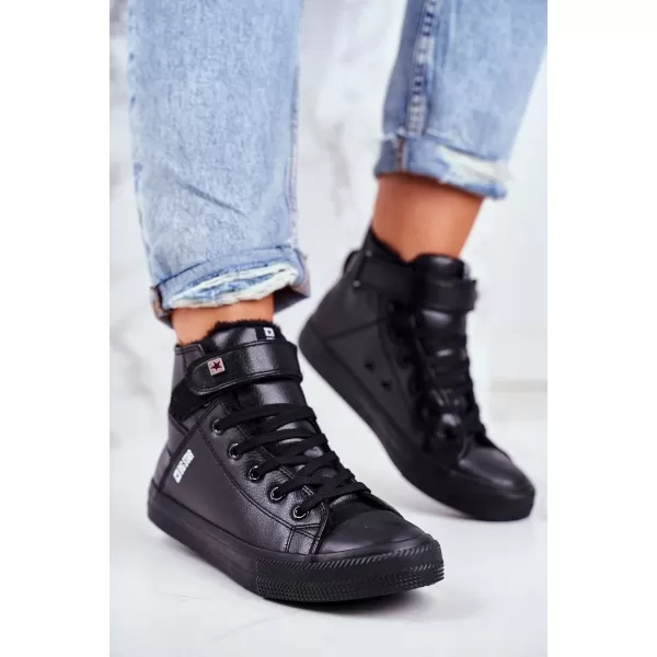  Damen-Sneaker BIG STAR V274542FW SCHWARZ Big Star Shoes 