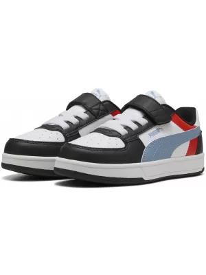Kinderschuhe PUMA CAVEN 2.0 BLOCK AC+ PS 394462-17 PUMA WEIß/COOL BLAU/SCHWARZ