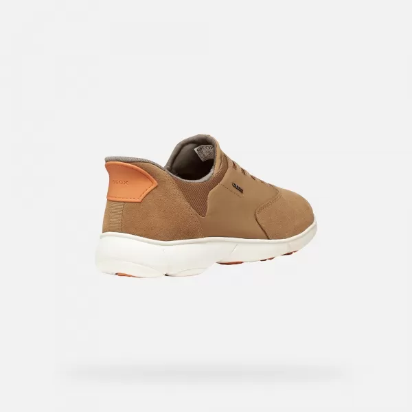  Herren-Sneaker GEOX NEBULA 2.0 PLUS FAST IN G014417 BRAUN 
