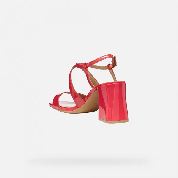  Damensandalen GEOX NEW ERAKLIA 80 T01 G012895 ROT 
