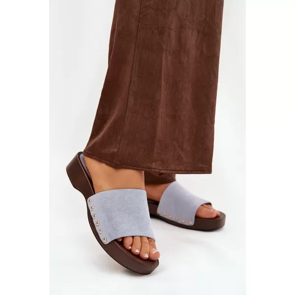  Damenhausschuhe BOTO FERINNA 41221 BLAU 
