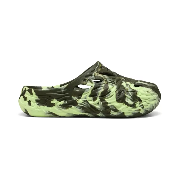 Hausschuhe PUMA MB.04 SLIDE 397665_14 DUNKLES OLIV/PRICKELNDES LICHT 
