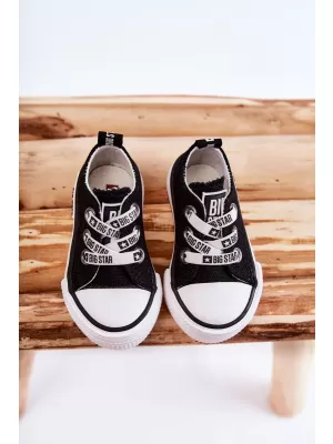 Kinder-Sneaker BIG STAR KK374049 SCHWARZ Big Star Shoes