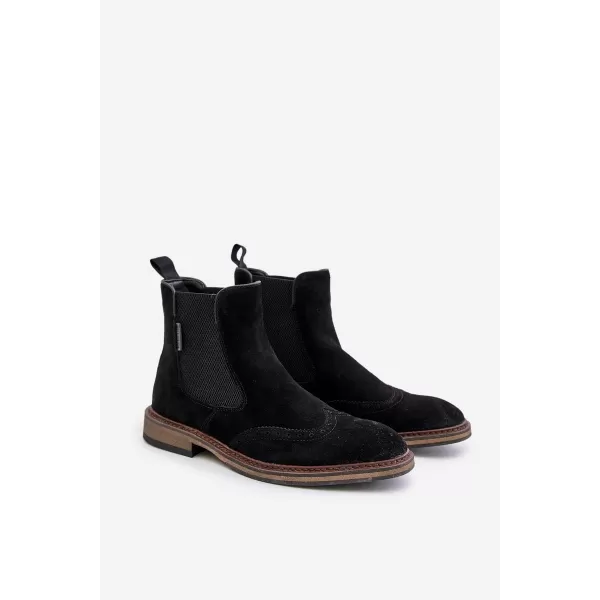  Herrenschuhe BIG STAR OO174192 SCHWARZ Big Star Shoes 