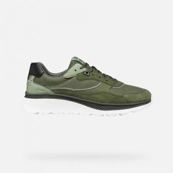  Herren-Sneaker GEOX SPHERICA ACTIF X1 G014566 KHAKI 