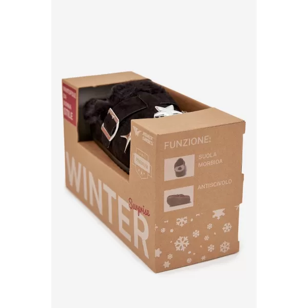  Damenhausschuhe BOTO THALORA 40801 SCHWARZ 