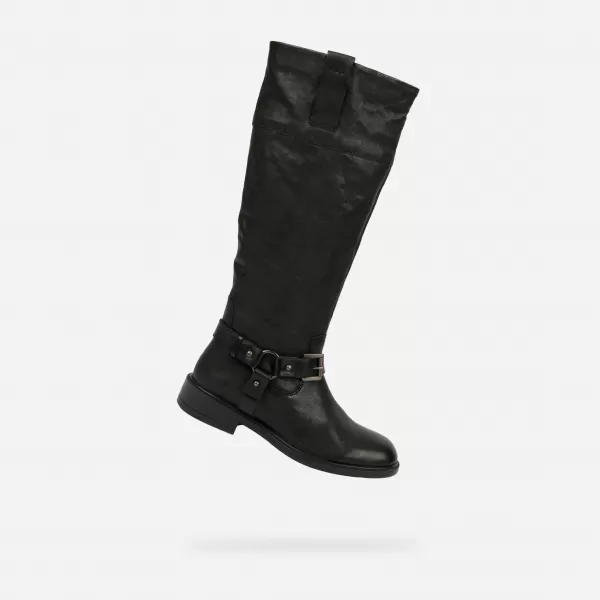  Damenstiefel GEOX CATRIA G015022 SCHWARZ 