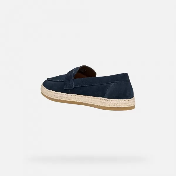  Herrenmokassins GEOX PANTELLERIA G014528 DUNKELBLAU 