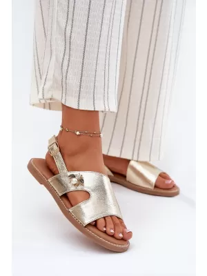 Damensandalen VINCEZA 17378 GOLD
