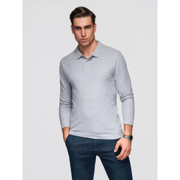  Herren-T-Shirt OMBRE OM-POBL-0162 GRAUE MELANGE 