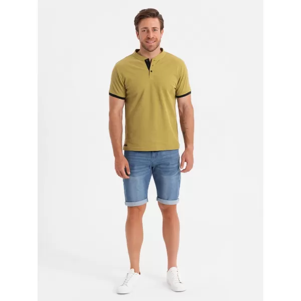  Herren-T-Shirt OMBRE OM-TSCT-0156 OLIVE 