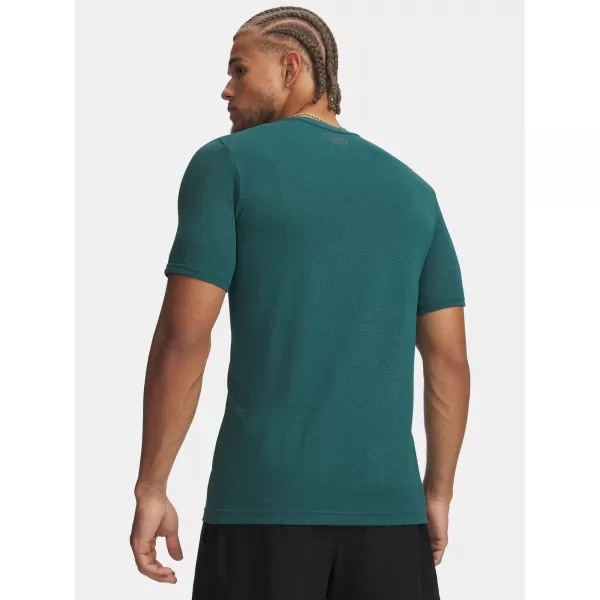  Herren-T-Shirt UNDER ARMOUR VANISH SEAMLESS NOVELTY SS 6010603-338 GRÜN 