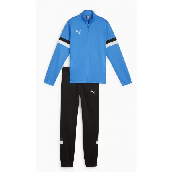  Kinderset PUMA TEAMRISE TRACKSUIT JR 658655_02 IGNITE BLUE/ IGNITE BLAU/PUMA SCHWARZ 