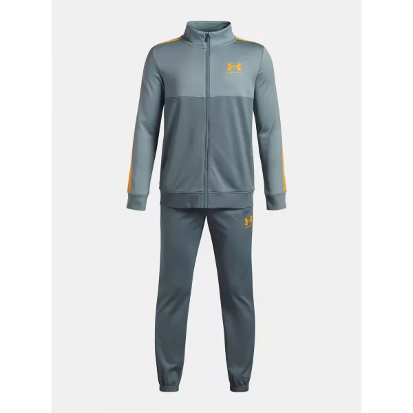  Jungen-Set UNDER ARMOUR UA RIVAL CB KNIT TRACK SUIT 1373978-587 BLAU 