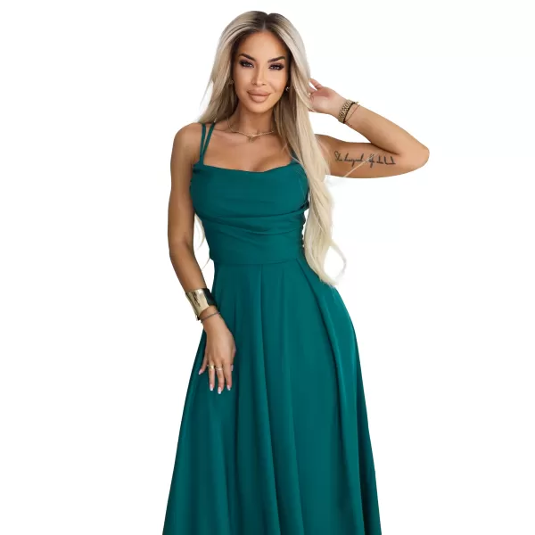  Kleid NUMOCO 589-6 FLASCHENGRÜN 
