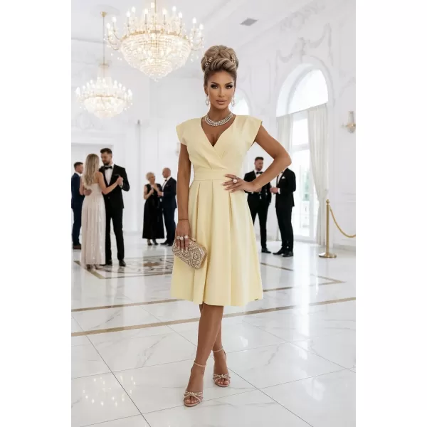  Kleid NUMOCO 348-13 BUTTERGELB 