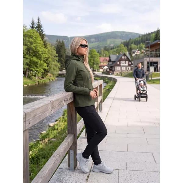  Softshelljacke für Damen ALTISPORT NoPrint NP/ALW945 MILITÄR 