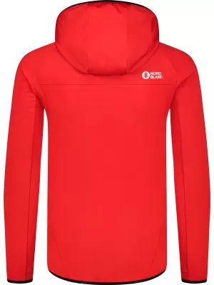Powerfleece-Sweatshirt für Herren NORDBLANC CREEK NBWFM8280 ROT