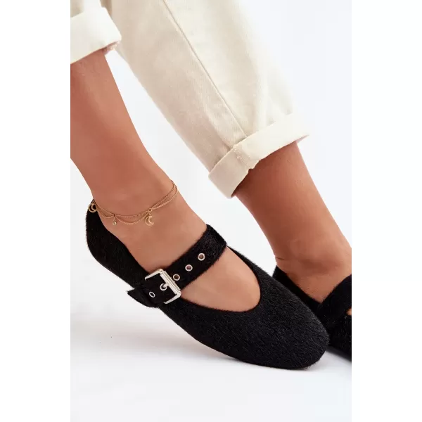  Ballerinas für Damen BOTO PAMIRA 42070 SCHWARZ 