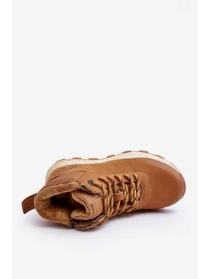 Kinder-Winterschuhe BIG STAR MM374202 CAMEL Big Star Shoes