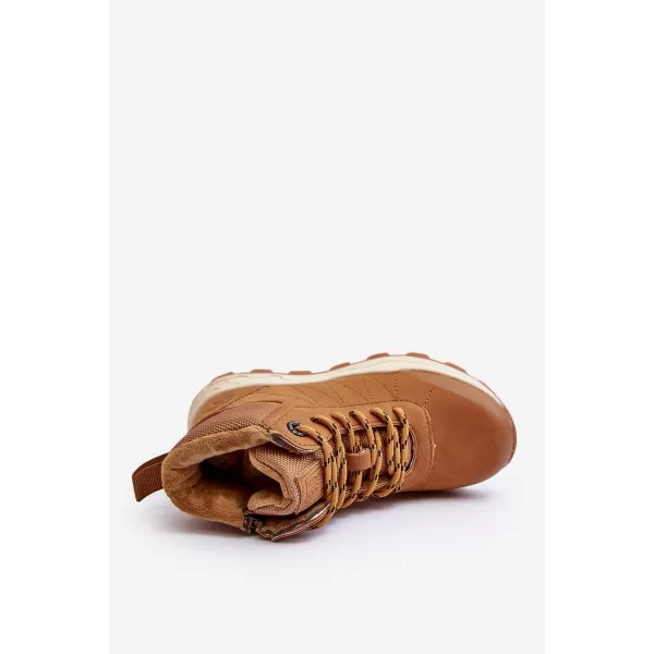  Kinder-Winterschuhe BIG STAR MM374202 CAMEL Big Star Shoes 