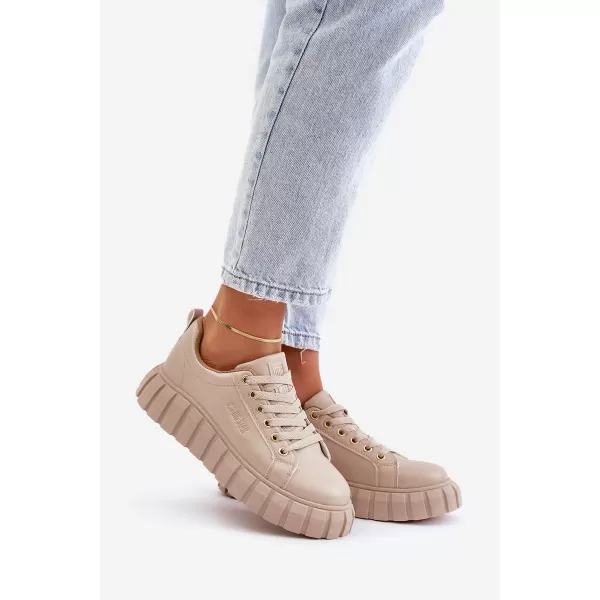  Damenschuhe BIG STAR MM274618 BEIGE Big Star Shoes 