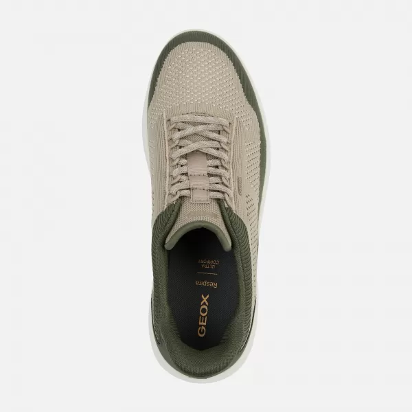  Herren-Sneaker GEOX SPHERICA PLUS FAST IN G014663 BEIGE 