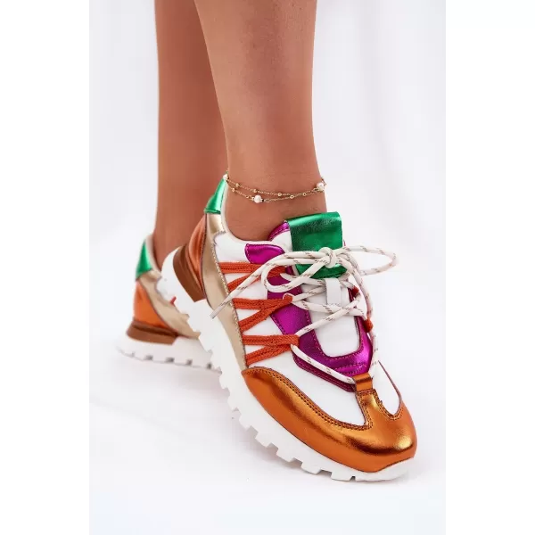  Damenschuhe ARTIKER 56C1737 WEIß/ORANGE 