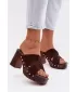 Damensandalen BOTO NERELLE 41517 KAFFEE